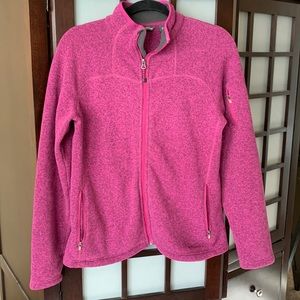 Eddie Bauer zip up cozy jacket